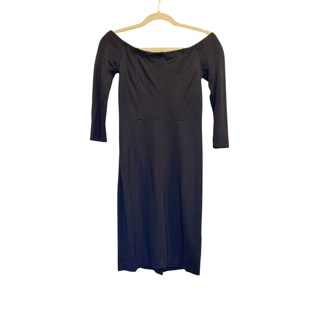 Highline Collective Midi Black Dress